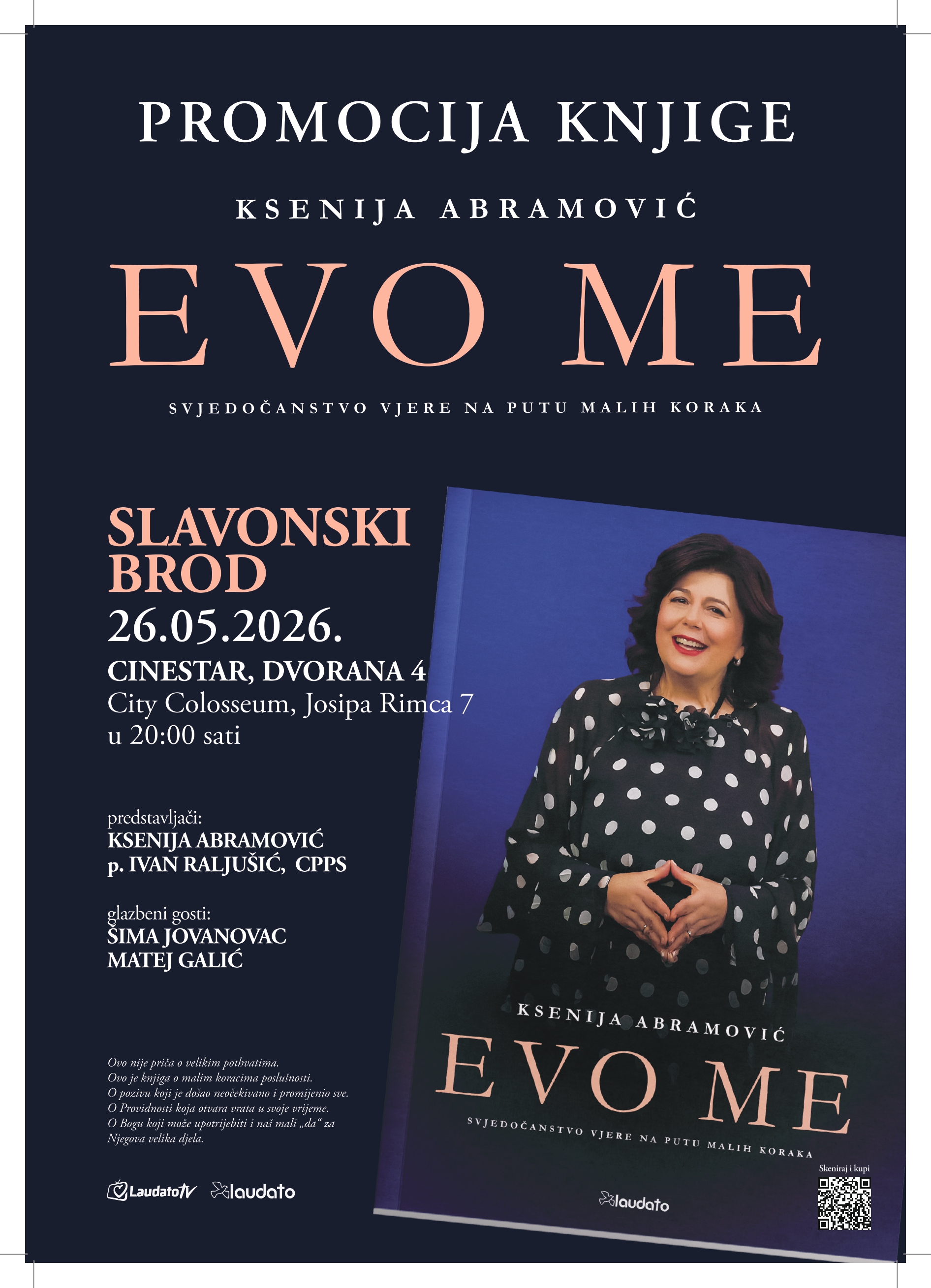 Evo me Knjiga dolazi u Slavonski Brod